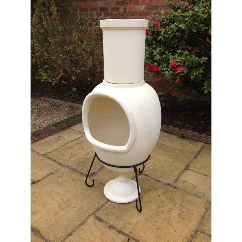 Asteria Extra Large Advanced Fire Clay Chimenea Unglazed