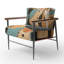 Fauteuil Portait Harlem Renaissance I-554414484