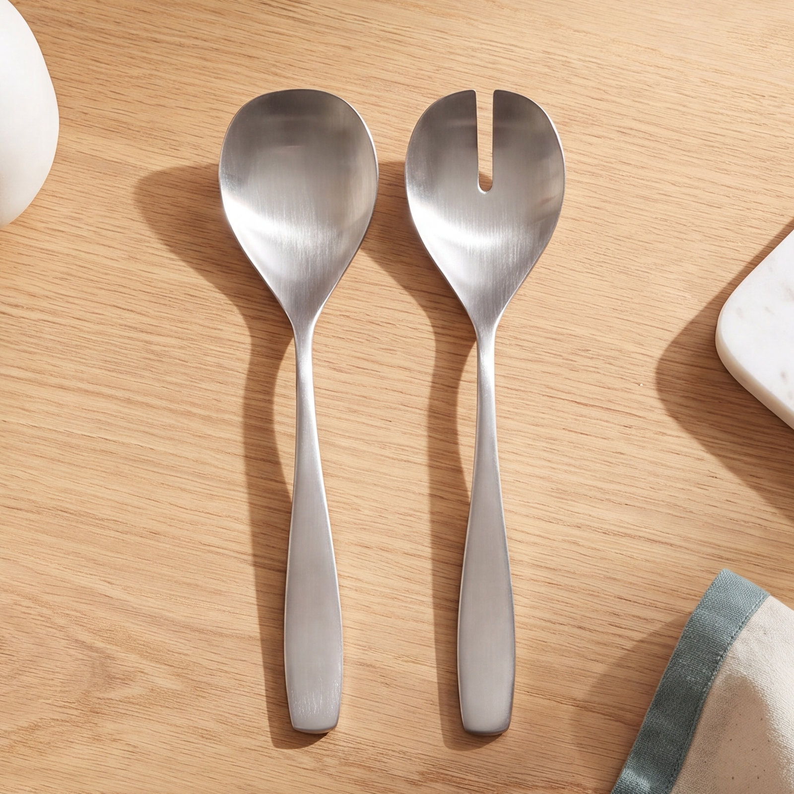 Voss Stainless Steel Salad Servers