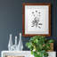 Inky Botanical I - peinture encadrée-874166826-874166837