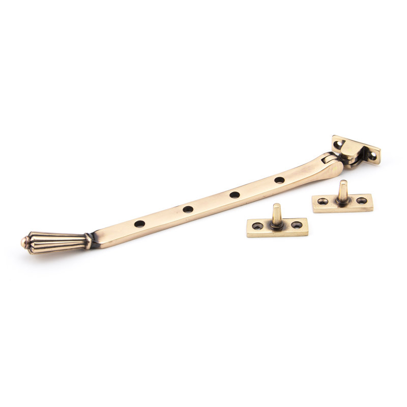Hinton Stay Door Accessory, Polished Bronze