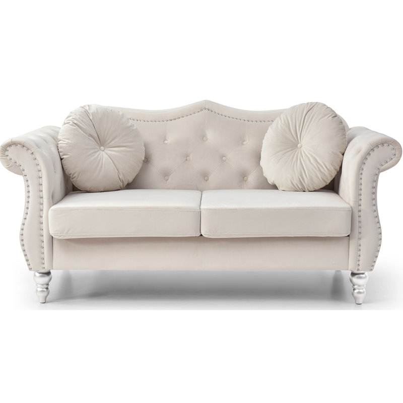 Causeuse Cozy, Ivoire ivoire