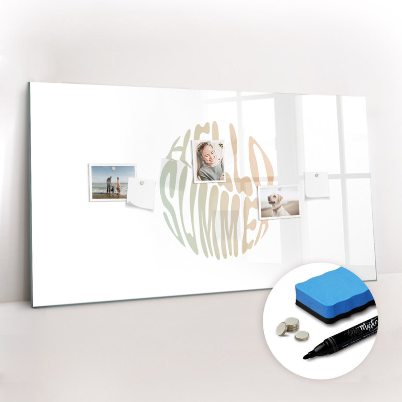 Magnetic Glass Dry Erase Board