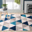 Rivka Power Loom Blue/Grey/Cream Rug-19791383