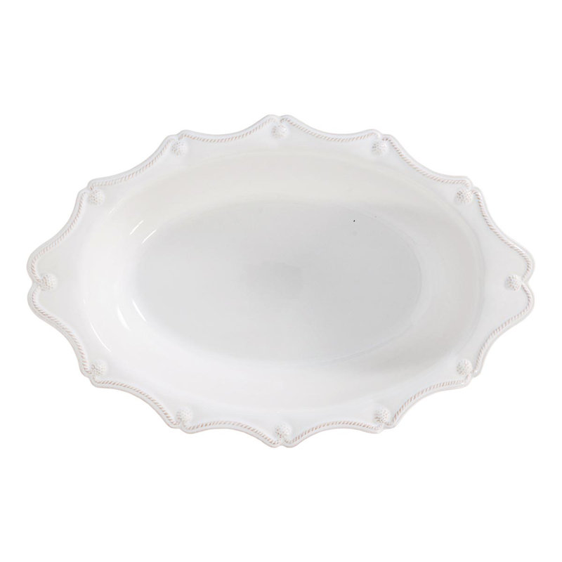 Berry & Thread 2-Piece Oval Baker Whitewash Set