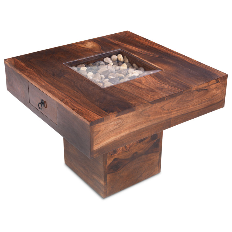 Julie Solid Wood Four Leg Coffee Table