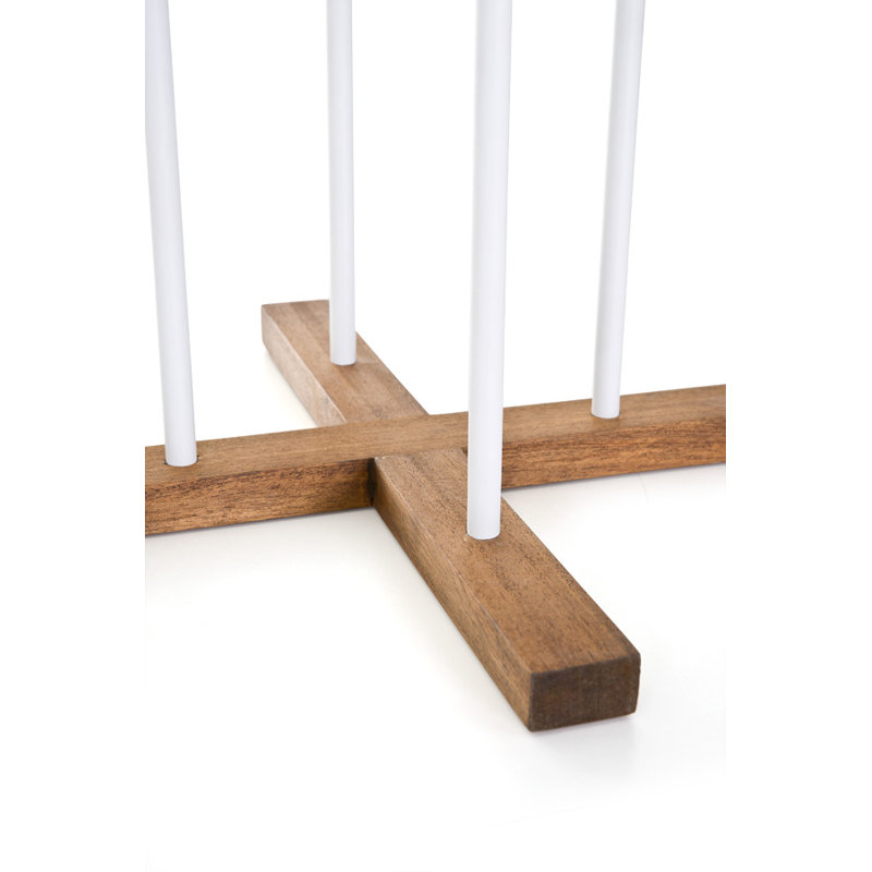 Table de bout Jovita, Blanc