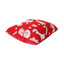 Abstract Red + Green Backrest Cushion