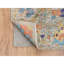 Tapis oriental en soie texturée noué à la main 9 pi 1 po x 12 pi 4 po 4D97F693215C44EEBD4C39F5584E6009