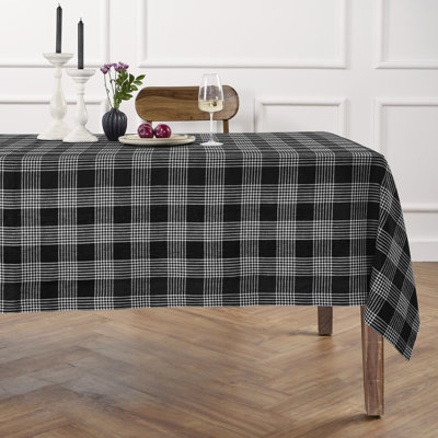 Buffalo Check - 100% Pure Linen Tablecloth