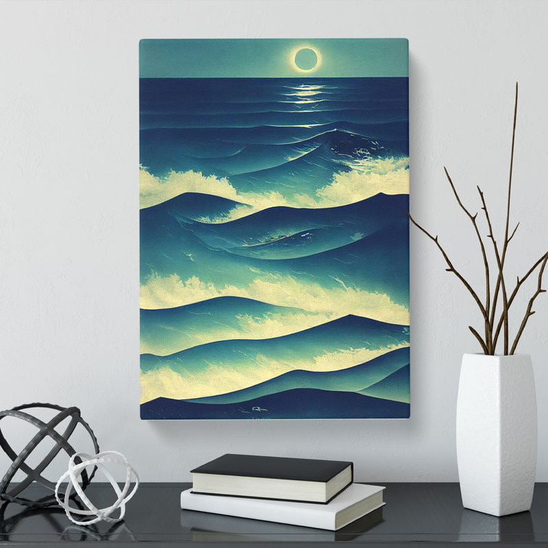 Seascape Ocean Design Vol.3 - Wrapped Canvas, 50cm H x 35cm W x 3cm D