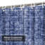 Rideau de douche transparent transparent, rideaux de douche pour la salle de bain avec 12 crochets-129950758