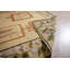 Tapis tissé à plat Vintage Aubusson, panneau botanique ivoire 8 pi 0 po x 10 pi 0 po