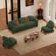 Cloud 5-Person Modern Sherpa Living Room Set-2010008384