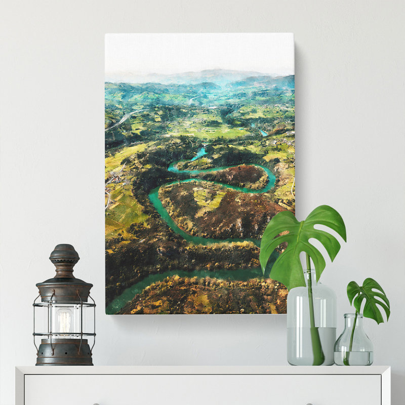 View Of Nora In Spain - Wrapped Canvas Print, 76cm H x 50cm W x 3cm D
