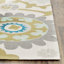 Tapis géométrique en coton tissé à la main Pritchett Cedar Brook-17571967
