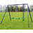 Creationstry High-Density Polyethylene (HDPE) Swing Set with Swing(s)