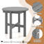 Table d'appoint en plastique Deidra