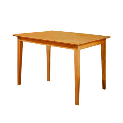 Reginald Kurmer 54" Rectangular Solid Wood Dining Room Kitchen Table