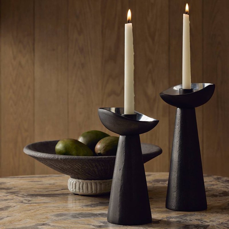 Argemone Candle Holders, Set of 2