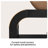 59.4'' Wood Console Table with Solid Wood Veneer and Curved Corners-1541487750
