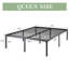 Osburn 16.5" Sturdy Metal Bed Frame-1710774647
