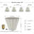 Birnir 10-Light Indoor/Outdoor 10 ft. Classic Cottage Incandescent G40 String Lights-206478576