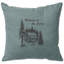 Coussin Wooded River Image - chalet de bienvenue - gris lin-1822443932