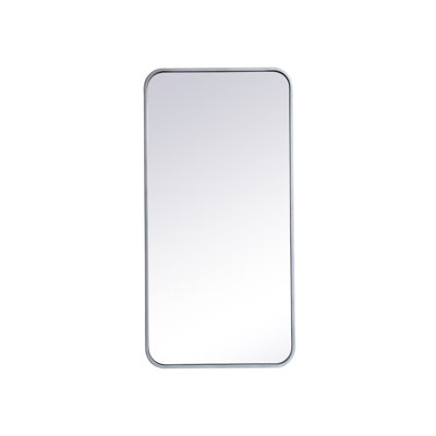 Sabine Metal Rounded Rectangle Wall Mirror