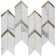 Harper 2" x 5" Herringbone/Chevron Mosaic Wall Tile