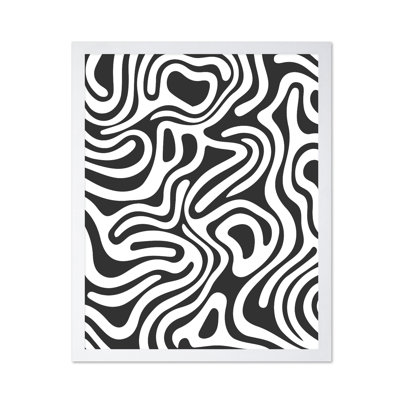 Motif zébré Groovy