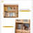 Burlywood Solid Wood+Glass Display Cases