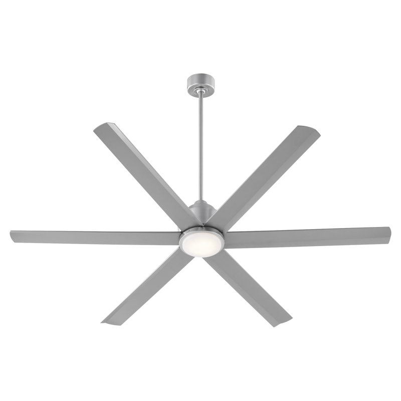Audery 65'' Ceiling Fan, Silver
