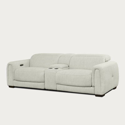 Leamon Loveseat With 2 Recliners And Cupholder