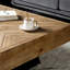 Table basse vintage en bois massif de style américain-992817881
