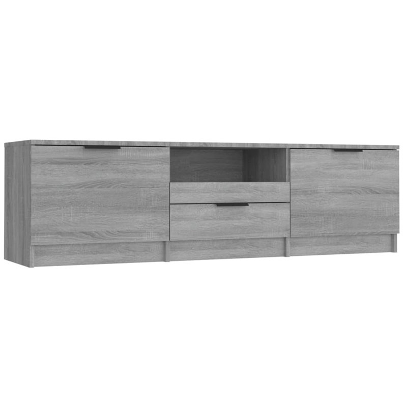 Jeeva TV Cabinet 140x35x40 cm Engineered Wood, Grey Sonoma