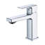 Robinet de douche à un trou - Corrosion, robinet de salle de bain contemporain de longueur de tuyau de 600 mm, portée de 5,4 po, installation facile-121639707