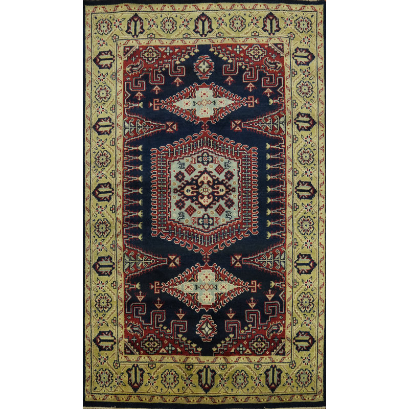 Tapis bleu foncé foncé Viss