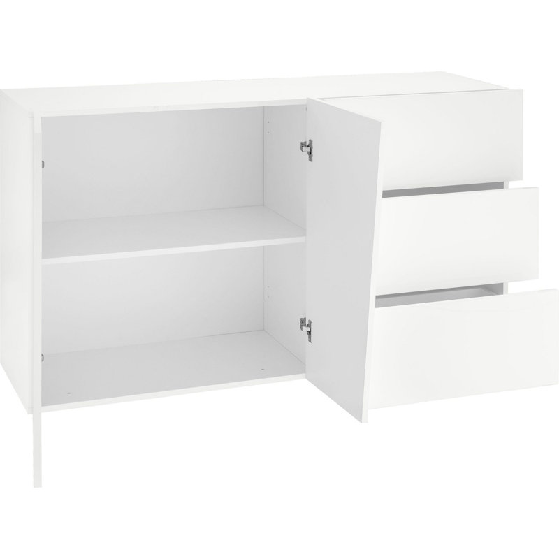 Taki 355.6cm Sideboard, White