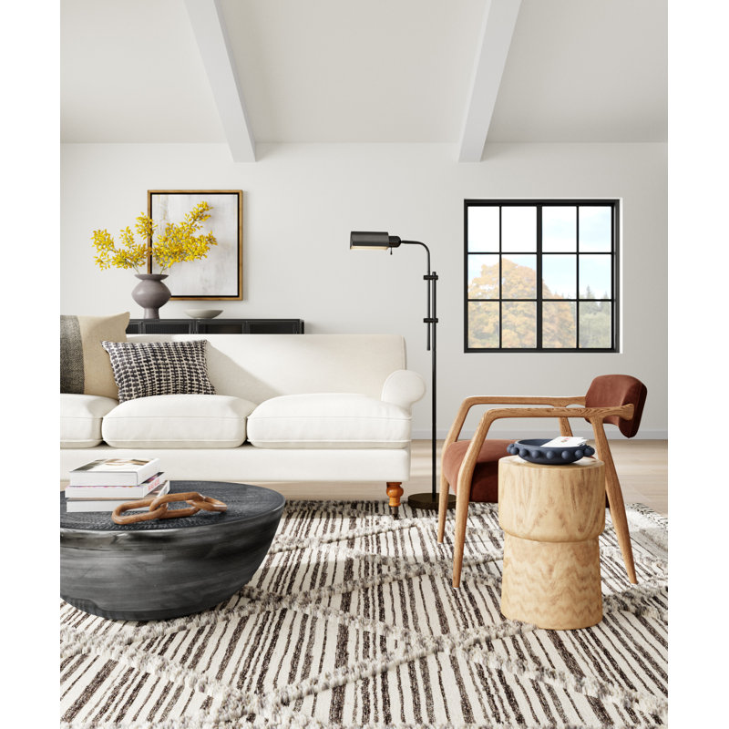 Velia Solid Wood End Table