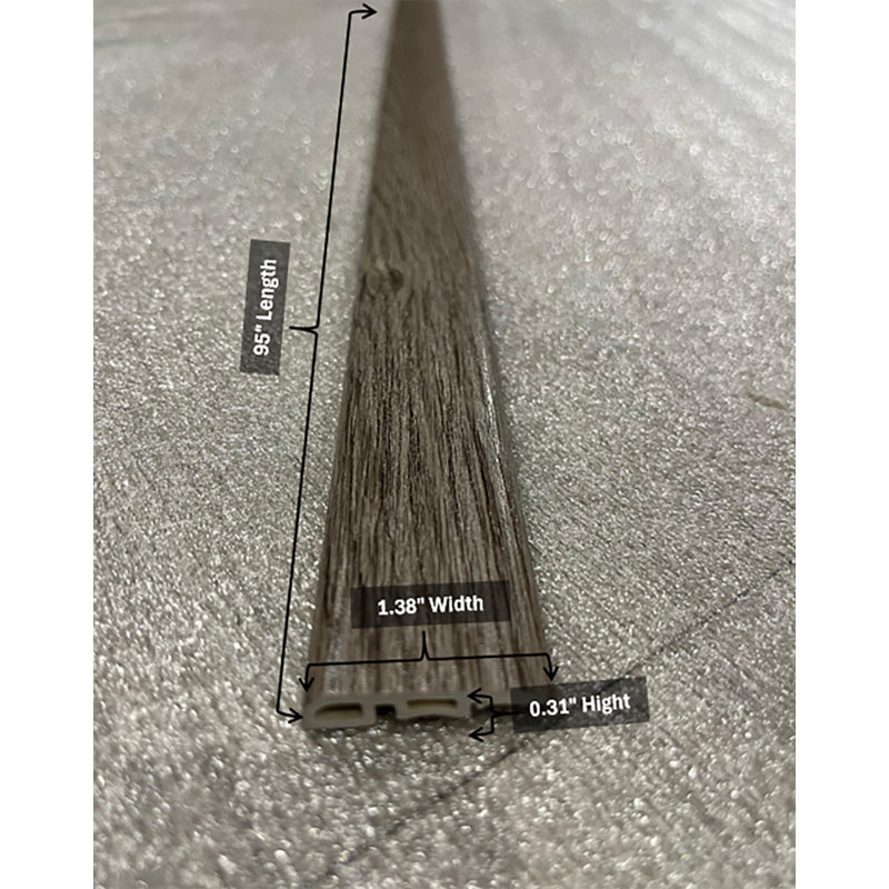 Moulure de transition multi-usages pour plancher de bois Puerto Barrios