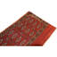 Hand Knotted Wool Area Rug in Red