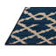 Tapis bleu en treillis lavable à la machine-1885896263