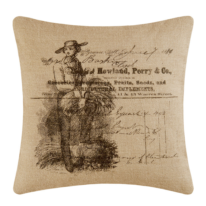 Squash Invoice Printed Pillow