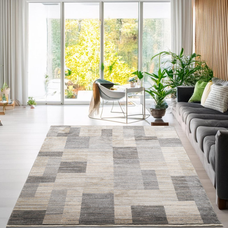 Patchwork Area Rug, Rectangle 240 x 340cm