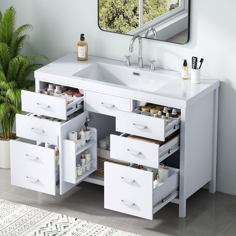 Single Bathroom Vanity with Top