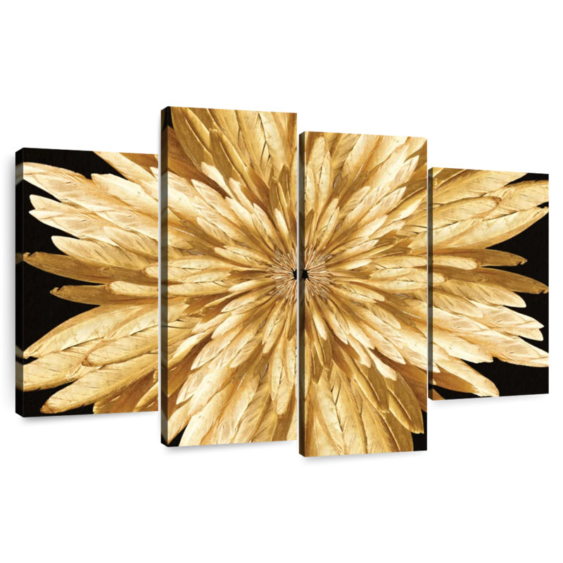 Kerner Gold Feathers Florette