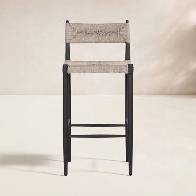 Adalard Iron Outdoor Bar Stool