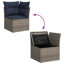 62cm Wide Patio Sofa with Cushions