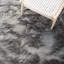 Tapis gris fait à la main Contrella-24537902